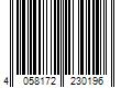 Barcode Image for UPC code 4058172230196