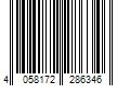 Barcode Image for UPC code 4058172286346