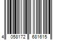 Barcode Image for UPC code 4058172681615