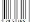 Barcode Image for UPC code 4058172830921