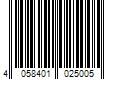 Barcode Image for UPC code 4058401025005