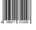 Barcode Image for UPC code 4058511812298