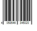 Barcode Image for UPC code 4058546345020