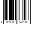 Barcode Image for UPC code 4059809572986