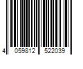 Barcode Image for UPC code 4059812522039