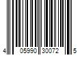 Barcode Image for UPC code 405990300725