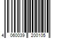 Barcode Image for UPC code 4060039200105