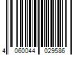 Barcode Image for UPC code 4060044029586