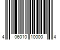 Barcode Image for UPC code 406010100004