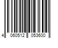 Barcode Image for UPC code 4060512053600