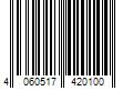 Barcode Image for UPC code 4060517420100