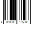 Barcode Image for UPC code 4060800155986