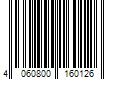 Barcode Image for UPC code 4060800160126