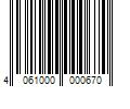 Barcode Image for UPC code 4061000000670