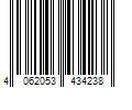 Barcode Image for UPC code 4062053434238