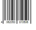 Barcode Image for UPC code 4062053810506