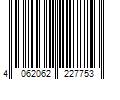 Barcode Image for UPC code 4062062227753