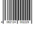 Barcode Image for UPC code 4062124002229