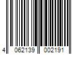 Barcode Image for UPC code 4062139002191