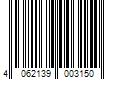 Barcode Image for UPC code 4062139003150