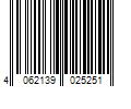 Barcode Image for UPC code 4062139025251