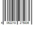 Barcode Image for UPC code 4062218275836