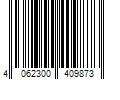 Barcode Image for UPC code 4062300409873