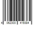 Barcode Image for UPC code 4062300419384