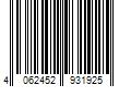 Barcode Image for UPC code 4062452931925