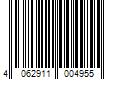 Barcode Image for UPC code 4062911004955