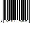 Barcode Image for UPC code 4062911009837