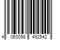 Barcode Image for UPC code 4063098492542