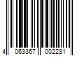 Barcode Image for UPC code 4063367002281