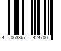 Barcode Image for UPC code 4063367424700