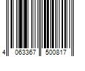 Barcode Image for UPC code 4063367500817