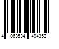 Barcode Image for UPC code 4063534494352