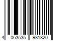 Barcode Image for UPC code 4063535981820