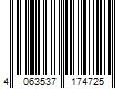 Barcode Image for UPC code 4063537174725