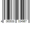 Barcode Image for UPC code 4063538034967