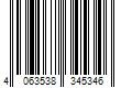 Barcode Image for UPC code 4063538345346