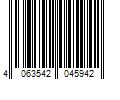 Barcode Image for UPC code 4063542045942