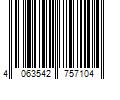 Barcode Image for UPC code 4063542757104