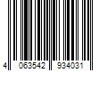 Barcode Image for UPC code 4063542934031