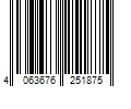 Barcode Image for UPC code 4063676251875