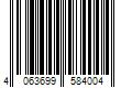 Barcode Image for UPC code 4063699584004