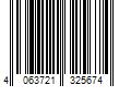 Barcode Image for UPC code 4063721325674