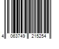 Barcode Image for UPC code 4063749215254