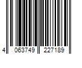 Barcode Image for UPC code 4063749227189