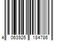 Barcode Image for UPC code 4063926184786