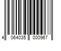 Barcode Image for UPC code 4064035000967